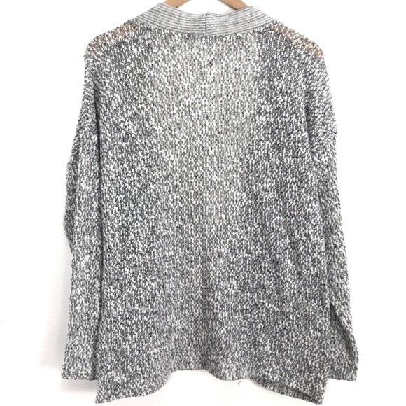 Charlotte Russe gray marled cardigan large - Picture 3 of 3